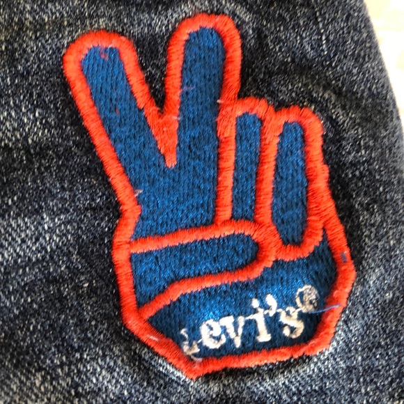 Custom patchwork Levi’s - Picture 4 of 10